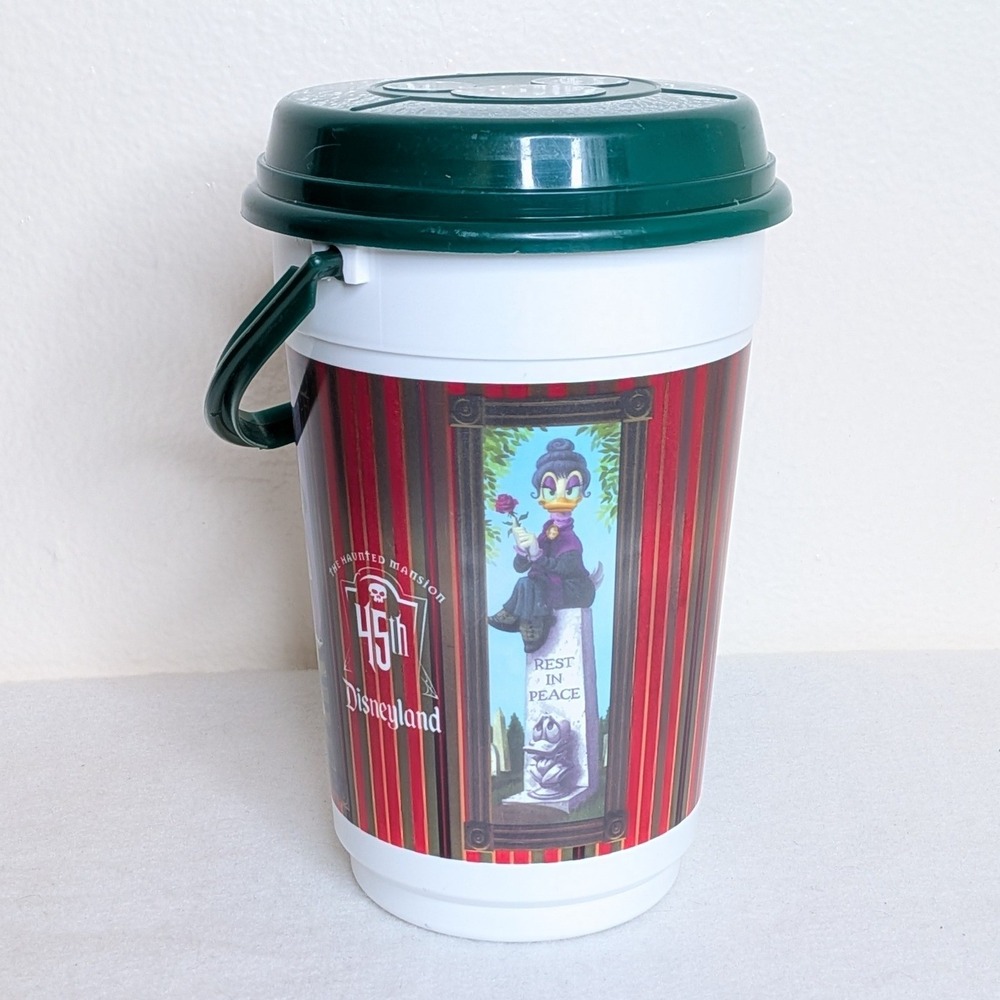 Disneyland Haunted Mansion 45th Anniversary Popcorn Bucket Mickey Friends 2014